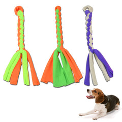ASOCEA 3-pack Juguete de cuerda para perros, ideal para morder y jugar