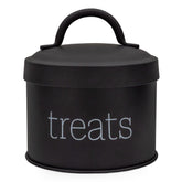 AuldHome Design contenedor esmaltado para golosinas de gatos, mantiene frescas las golosinas para uso diario