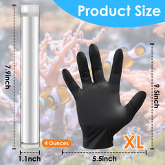 Avenuebool: guantes negros incluidos para aplicar la masilla sin manchas.