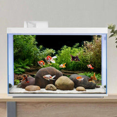 AWERT fondo acuario instalacion facil con cinta doble cara incluida.