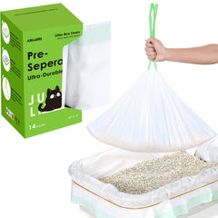 Bolsas AWoHH para caja de arena con dispensador, fácil extracción con una sola mano.