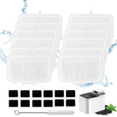 AWoHH unidad filtro rectangular para gatos mejora la pureza del agua