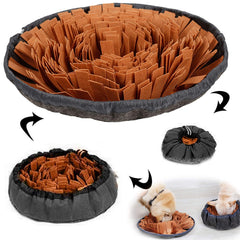 AWOOF Snuffle Mat para perros, diseño interactivo para esconder premios y estimular olfato.