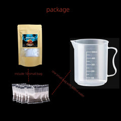 AWXZOM taza medidora de 500 ml, facilita medir el agua para el baño