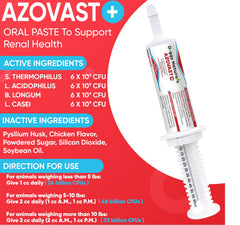 Azovast Plus probióticos para promover salud renal.