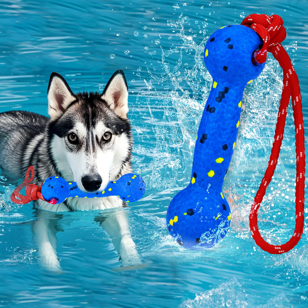 BABORUI Juguete flotante para perros, fácil de localizar en la piscina
