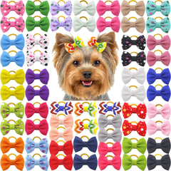 Babymatch: lazo para pelo de perrito 1,5 pulgadas, colores vivos