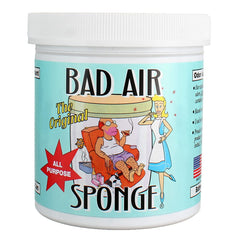 Bad Air Sponge durará días manteniendo el ambiente libre de olores.