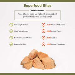 BADLANDS RANCH Sin aditivos salmon, snack simple y puro para dietas sensibles.