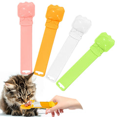 BAEJMJK conjunto dispensadores coloridos para premiar gatos, alimentación divertida