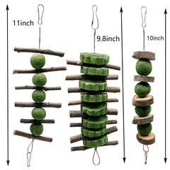 BallHull: mordedor de hierba con bola verde para mantener activo al roedor.
