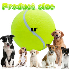 Banfeng pelota-tenis-perro-grande-rebote-fuerte, ideal para entrenamientos y diversión al aire libre.