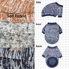 Baobicute sudadera de invierno para perro pequeño, ideal para días fríos.