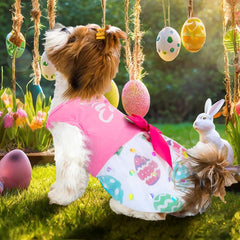 Baobicute vestido para perro sin mangas, tela elástica y cómodo