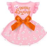 Baobicute vestidito para perro con volantes y tul, ideal para salidas festivas.
