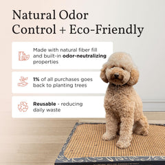 Bark Potty neutralizador de olor para espacios pequeños, mantiene ambiente fresco.