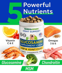 BARK&SPARK masticables suaves para perros grandes y seniors