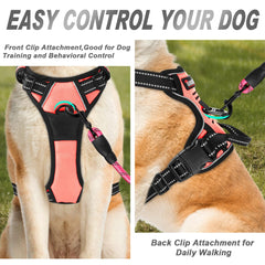 Arnés BARKBAY con nylon ligero para caminatas cómodas