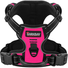 BARKBAY arnés sin tirones para perros medianos con ajuste seguro para caminar