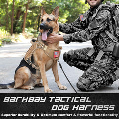 BARKBAY sistema MOLLE para bolsillos, agua y utensilios al aire libre.