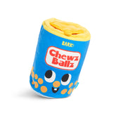BarkBox Chewz Ballz: lata crujiente para juego sensorial en perros pequeños.