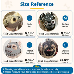 Mordaza Barkless facilita respirar y beber durante paseos y visitas.