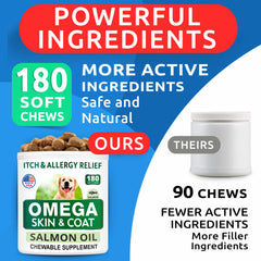 BARK&SPARK Omega-3 para articulaciones, promueve movilidad diaria.