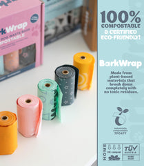 BARKWRAP BAG apertura fácil incluso con manos mojadas durante la caminata.