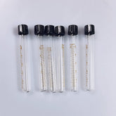 BASE WAVE tubo de prueba de vidrio 5 ml para análisis de agua
