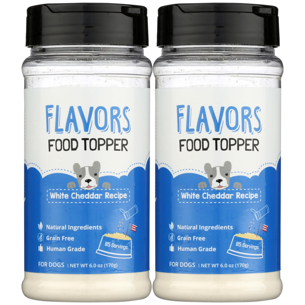 BEAUMONT BASICS Flavors aderezo de queso blanco para perros, sabor irresistible