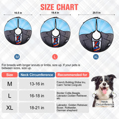 BEAUTYZOO donut collar para perros, confort y libertad de movimiento