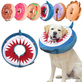 BEAUTYZOO collar inflable en forma de rosquilla de tamaño L, comodidad para comer.