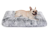 Bedfolks cama-jaula-perro-impermeable, base seca y cómoda dentro de la jaula.