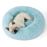 Bedsure cama para perros en forma de dona, descanso suave y envolvente para dormir