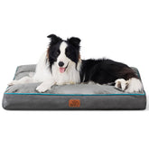 Bedsure cama para perros gris lavable, ideal para uso diario en casa.