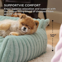 Bedsure ComfyFleece: Base antideslizante para mayor seguridad.