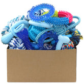 Beiker conjunto de juguetes para cachorros azul, ideal para juego diario y estimulación.