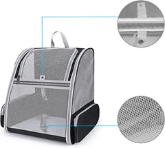 BEIKOTT Mochila transporte interior con almohadilla suave para mascotas