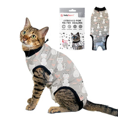 BellyGuard traje recuperación para gatos: confort y ajuste suave para curación