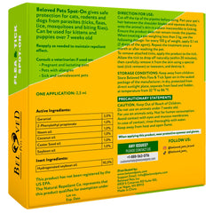 Beloved Pets tratamiento natural de pulgas para perros y gatos, opción suave.