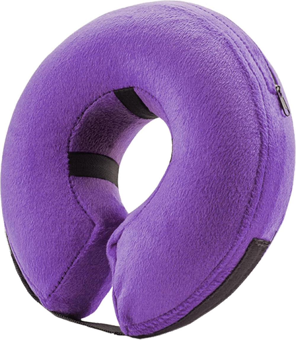 BENCMATE collar inflable para perros y gatos, cómodo durante la alimentación y el juego.