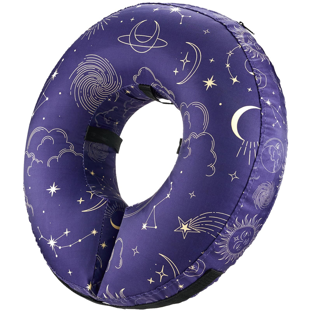 BENCMATE cono inflable para perro mediano, cómodo y no bloquea la visión
