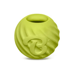 Bola Benebone para perro de caucho natural, perfecta para juego seguro y duradero.