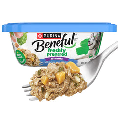Beneful con pavo en tarrina, trozos jugosos para cada comida.