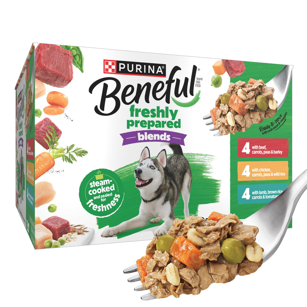 Beneful tarro con cierre hermético para frescura sostenida.