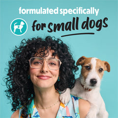 Beneful con 23 vitaminas para la salud general de tu perro pequeño.