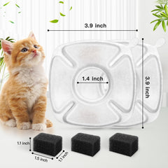 Conjunto Bengor de 8 piezas para filtros y espumas en tu fuente.