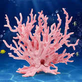 Besimple ornamento coral artificial para acuario, decoración atractiva y refugio