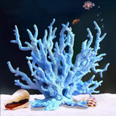 Besimple ornamento coral artificial para acuario, aporta refugio y estética natural.