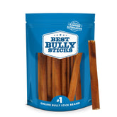 Best Bully Sticks: empaque de 6 pulgadas, snack natural para perros.